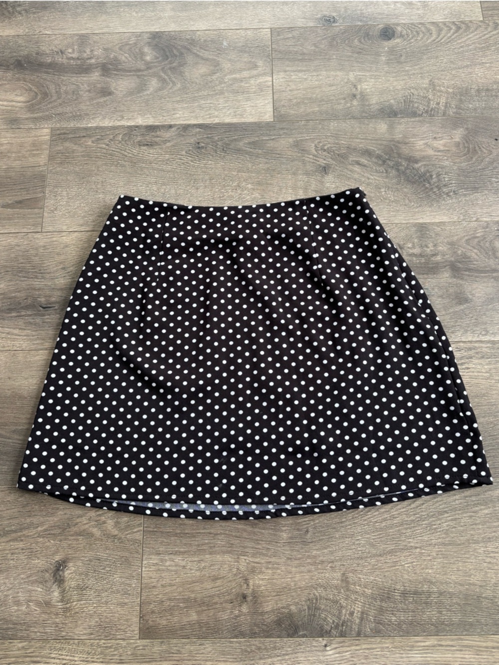 Princess Polly Black Polka Dot Mini Skirt